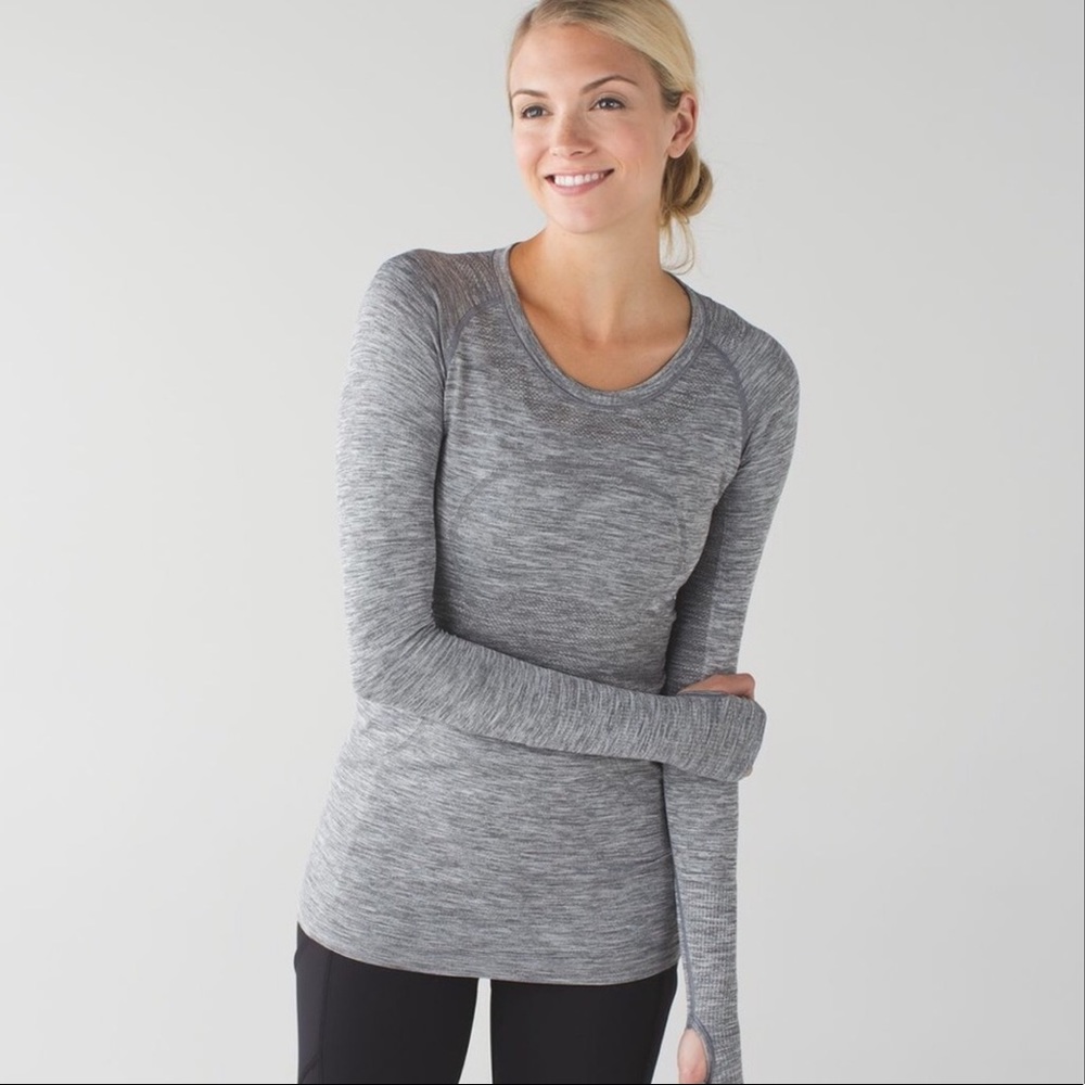 Grey Long Sleeve Tee